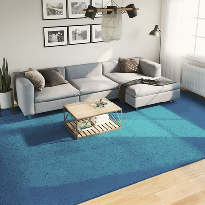 vidaXL Rug OVIEDO Short Pile Turquoise - 300x400 cm | Super Soft & Durable - BEYRUN