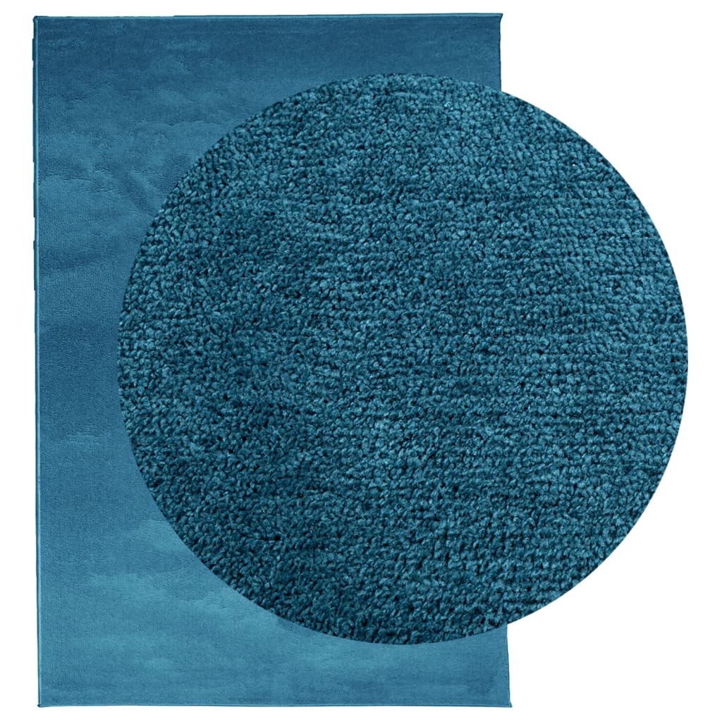 vidaXL Rug OVIEDO Short Pile Turquoise - 300x400 cm | Super Soft & Durable - BEYRUN