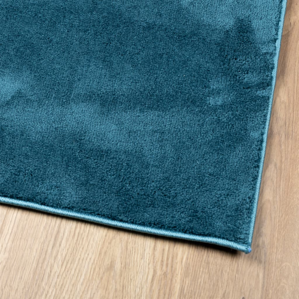 vidaXL Rug OVIEDO Short Pile Turquoise - 300x400 cm | Super Soft & Durable - BEYRUN