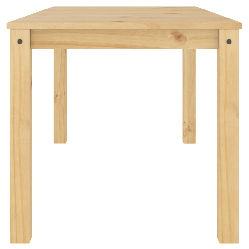 vidaXL Panama Dining Table | Solid Pine Wood | Elegant Minimalist Design | 160x80x75 cm - BEYRUN