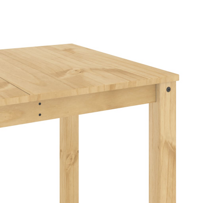 vidaXL Panama Dining Table | Solid Pine Wood | Elegant Minimalist Design | 160x80x75 cm - BEYRUN