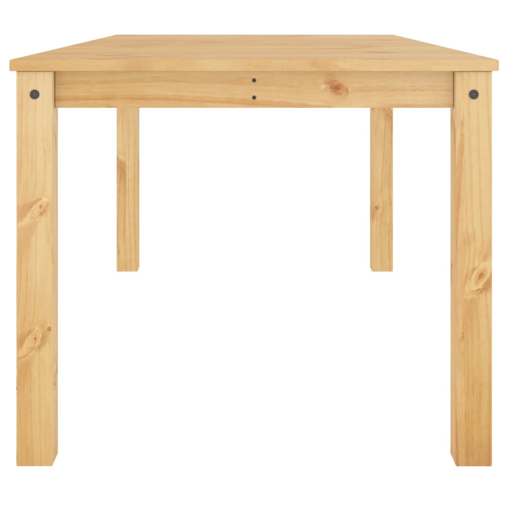 vidaXL Panama Dining Table - 180x90x75 cm | Solid Pine Wood | Minimalist & Elegant Design - BEYRUN