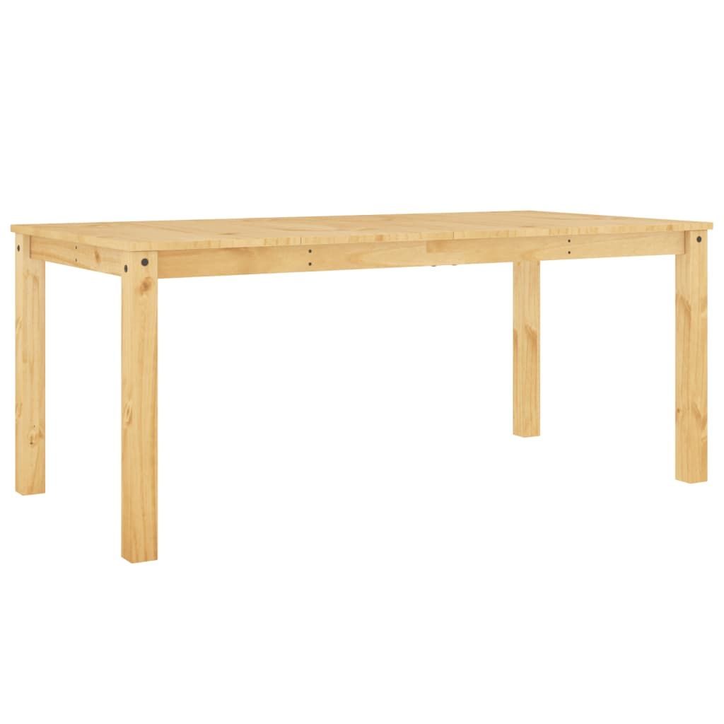 vidaXL Panama Dining Table - 180x90x75 cm | Solid Pine Wood | Minimalist & Elegant Design - BEYRUN