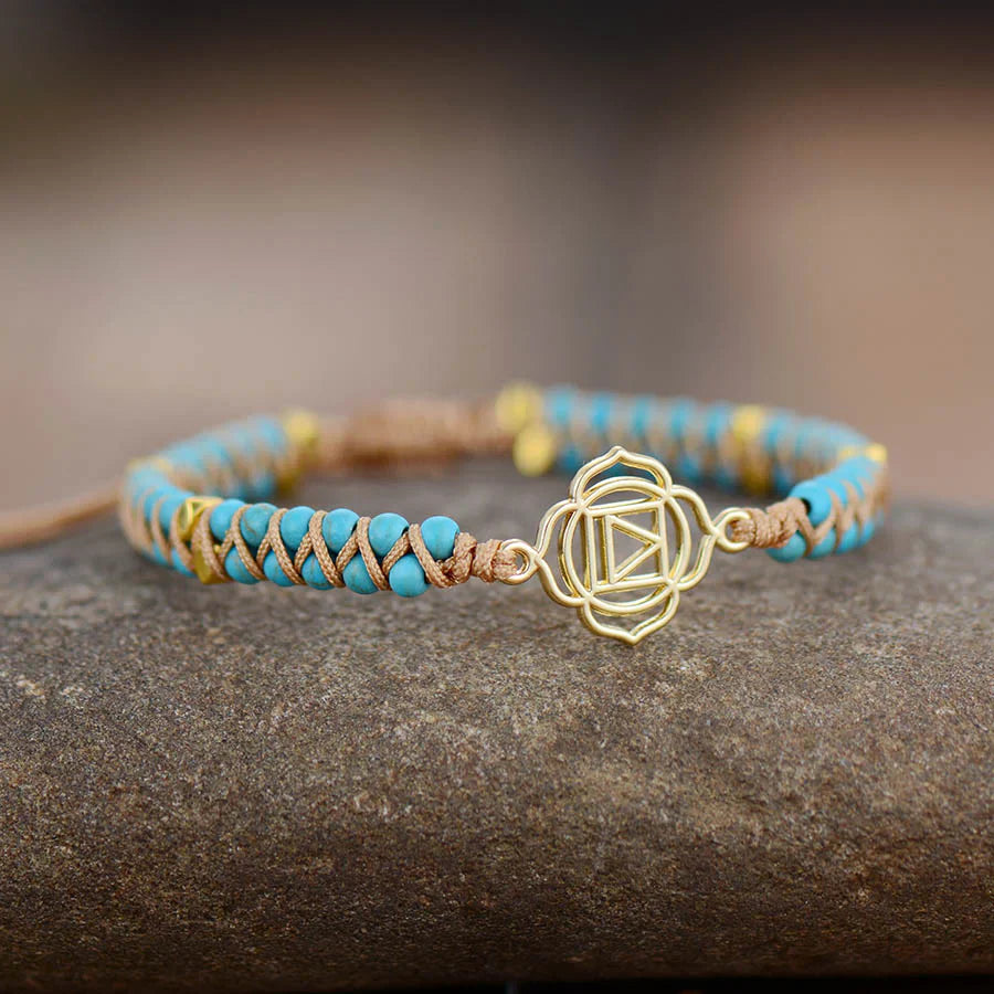 Turquoise Reiki Bracelet – Handmade Healing Jewelry for Harmony & Wellness - BEYRUN