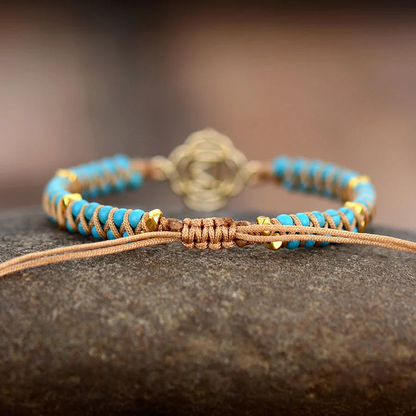 Turquoise Reiki Bracelet – Handmade Healing Jewelry for Harmony & Wellness - BEYRUN