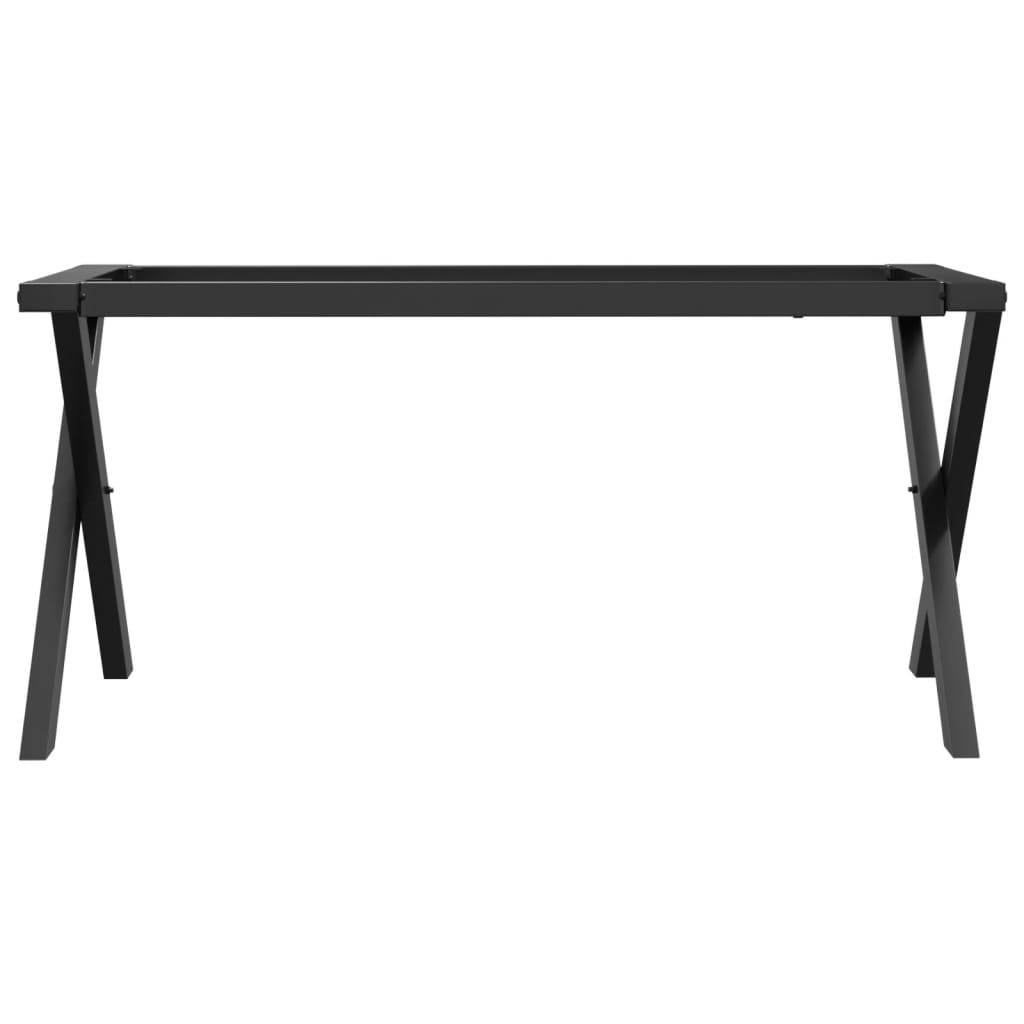 vidaXL Coffee Table Legs X-Frame 90x30x43 cm Steel - Durable and Stylish