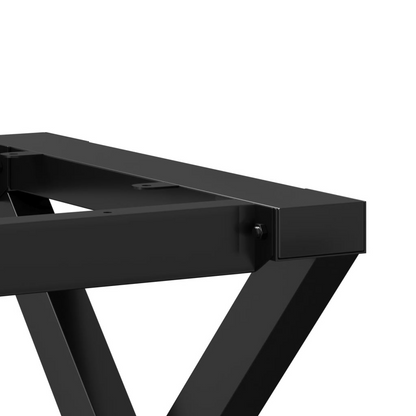 vidaXL Coffee Table Legs X-Frame 90x30x43 cm Steel - Durable and Stylish