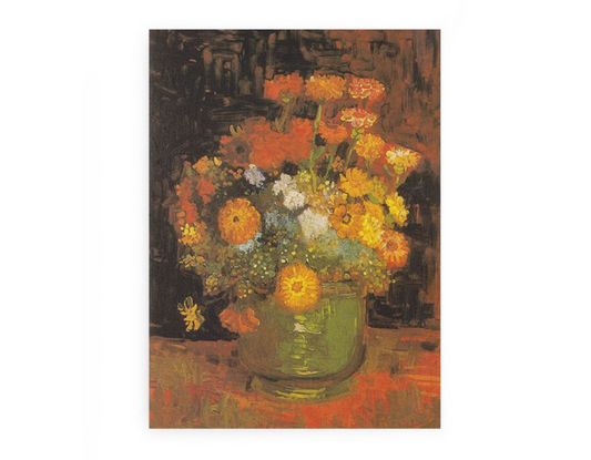 Flowers in Vase by Van Gogh Canvas Print - Vibrant Floral Artwork - BEYRUN