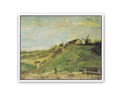 The Hill Of Montmartre by Van Gogh | Premium Canvas Print | Art Reproduction - BEYRUN