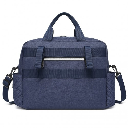 Kono Versatile Diaper Changing Tote Bag - Built-In Changing Mat, Thermal Insulation, Waterproof Design - Navy - BEYRUN