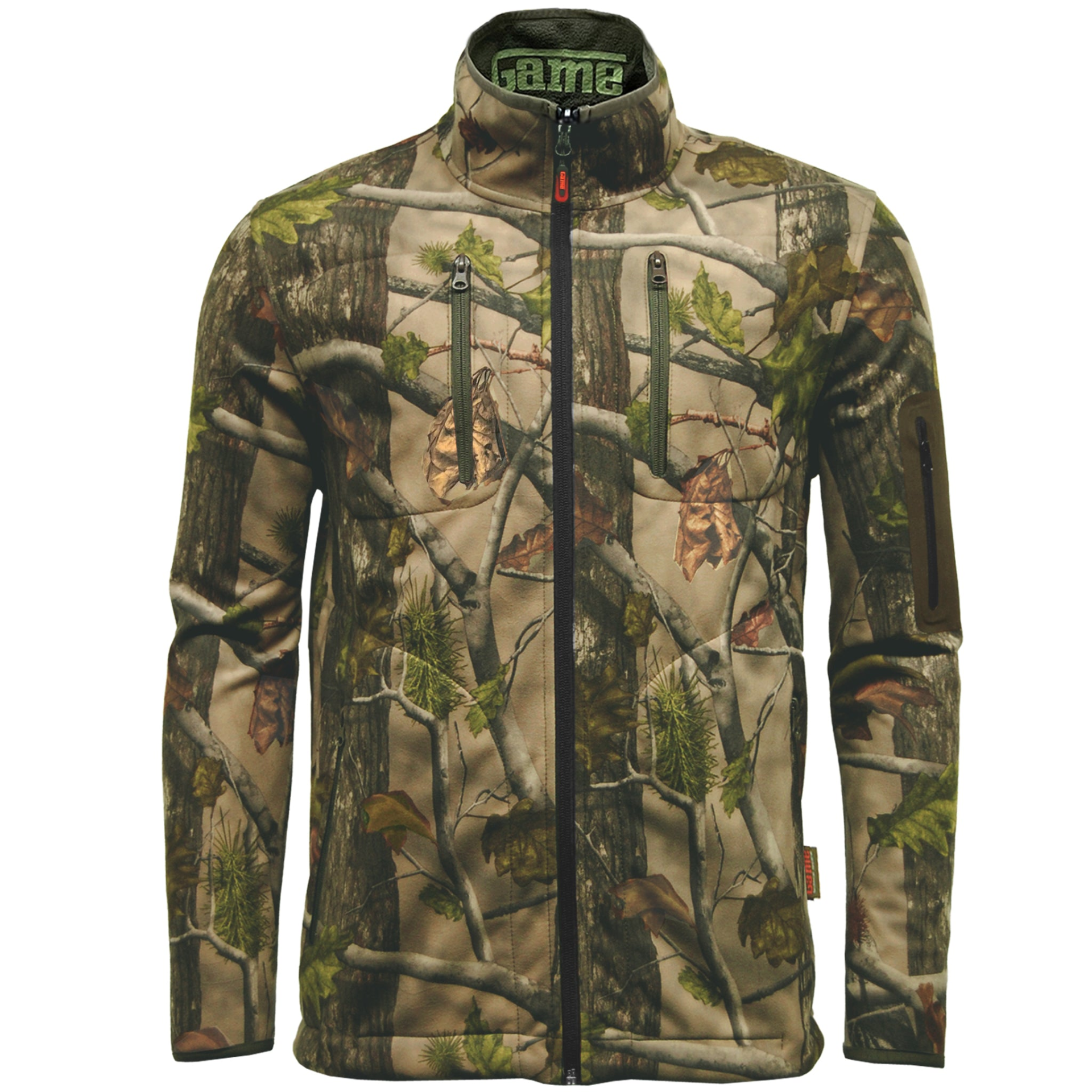 Game HB211 Pursuit Reversible Camouflage Jacket - Perfect for Hunting, Fishing & Shooting - BEYRUN