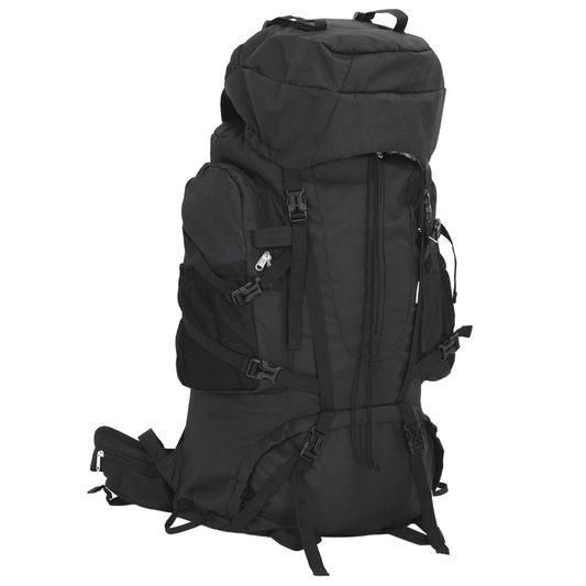 vidaXL Hiking Backpack Black 100 L Oxford Fabric - BEYRUN