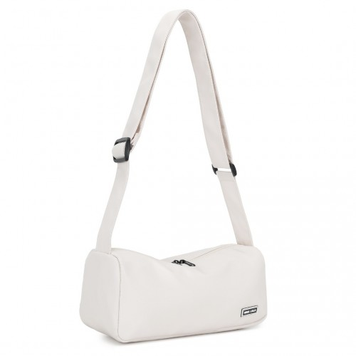 Miss Lulu Vintage Chic Lightweight Crossbody Bag - Beige | Stylish & Functional Water-Resistant Everyday Bag - BEYRUN