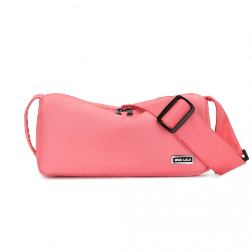 Miss Lulu Vintage Chic Pink Crossbody Bag - Lightweight & Water-Resistant - Ideal for Daily Use - BEYRUN