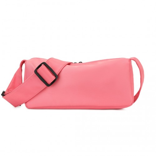 Miss Lulu Vintage Chic Pink Crossbody Bag - Lightweight & Water-Resistant - Ideal for Daily Use - BEYRUN