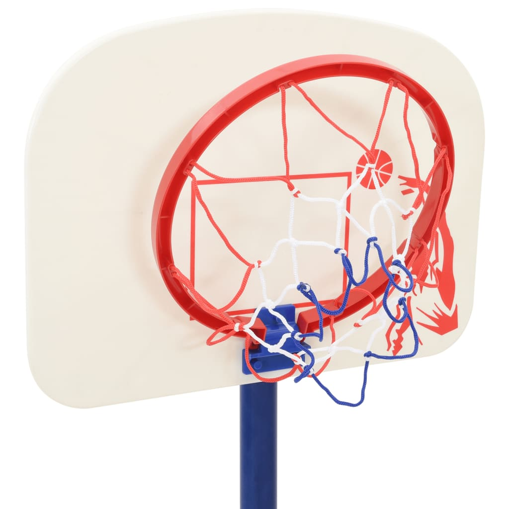 vidaXL Adjustable Basketball Stand with Ball and Pump - Height 90/121 cm - BEYRUN