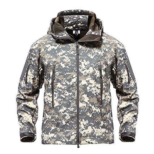 LNA Taktik Softshell Ceket - Yürüyüş ve Kamp için Çoklu Cepli Nefes Alabilir Outdoor Ceket