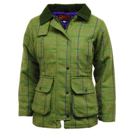 Ladies Game Ruby/Abby Check Tweed Jacket - Elegant and Functional Women's Outerwear - BEYRUN