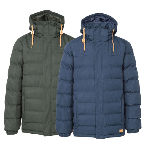 Trespass Men's Westmorland Insulated Jacket - Water Resistant, Windproof, Padded Jacket for Men | Stay Warm & Dry - BEYRUN