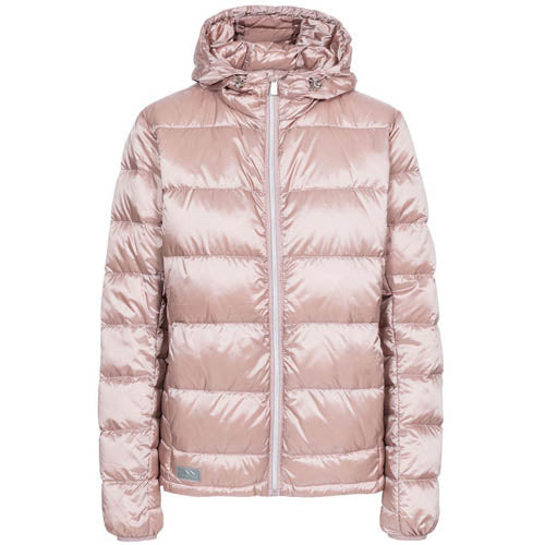 Trespass Ladies Bernadette Hooded Down Jacket - Lightweight & Warm for Winter - BEYRUN