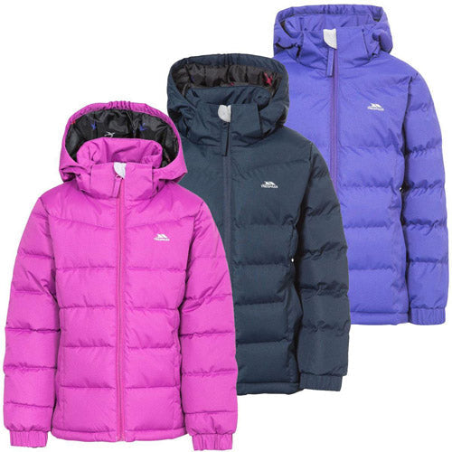 Trespass Girls Marey Padded School Jacket - Warm & Stylish Winter Outerwear - BEYRUN