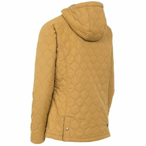 Trespass Ladies Tempted Jacket - Quilted, Lightly Padded, Fleece Lined Hood - Stay Warm and Chic - BEYRUN