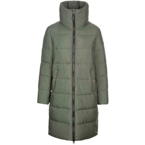 Ladies Trespass Faith Padded Long Length Jacket - Stylish, Water Resistant & Windproof - BEYRUN